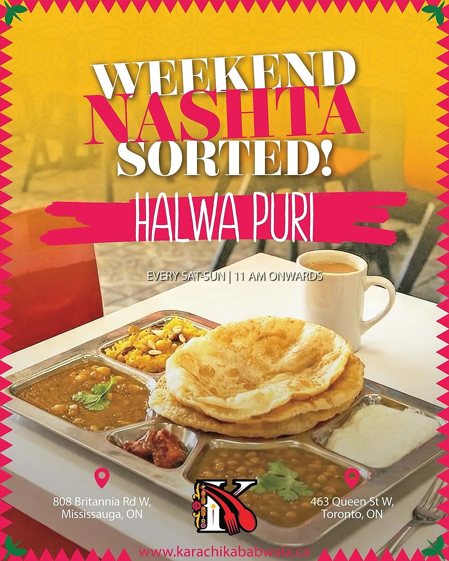 Halwa Puri in Mississauga